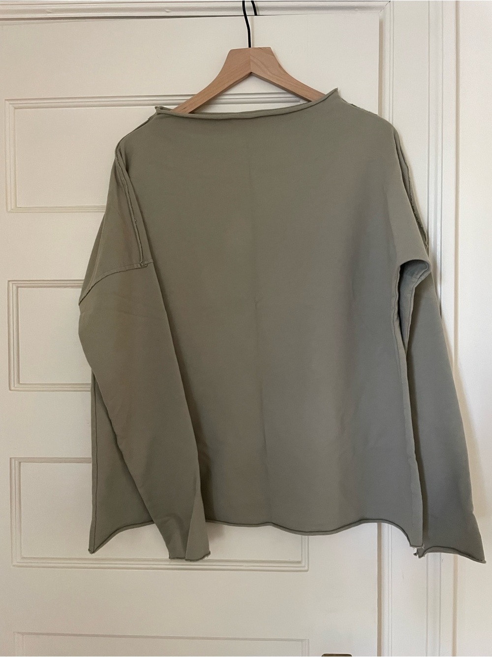 Go Gently Nation Women's Pullover Sweatshirt Sage Green, XS